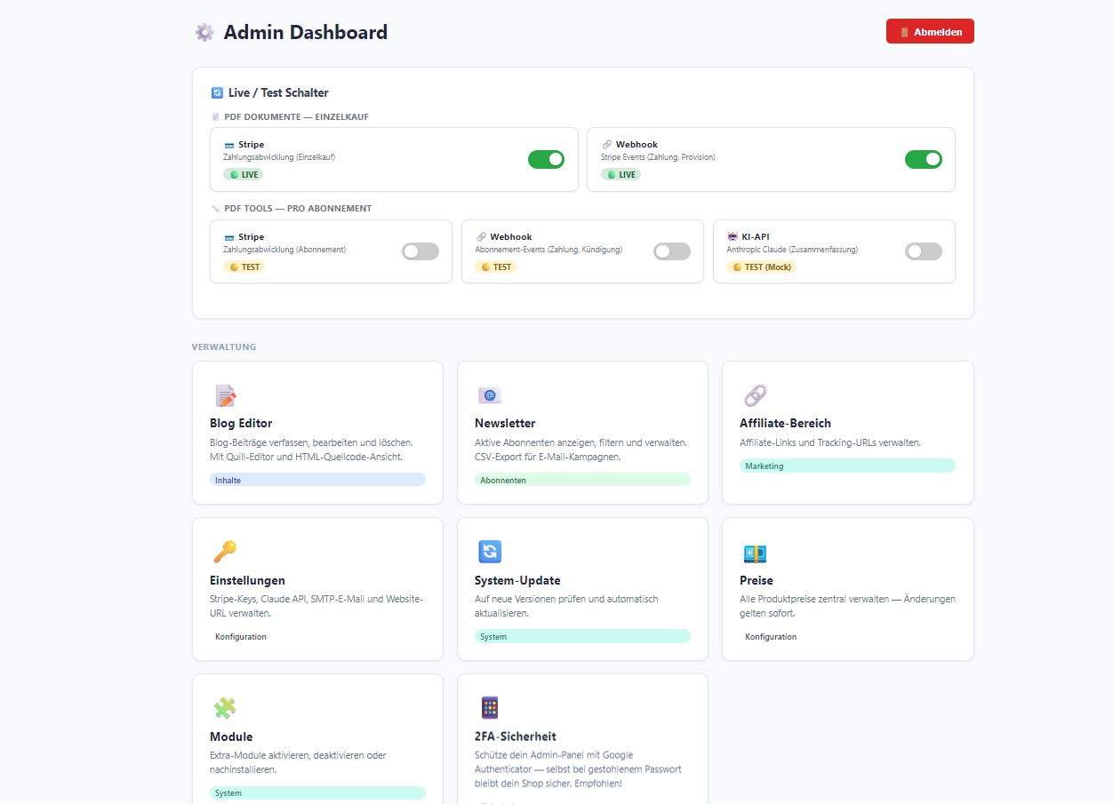 Admin Panel